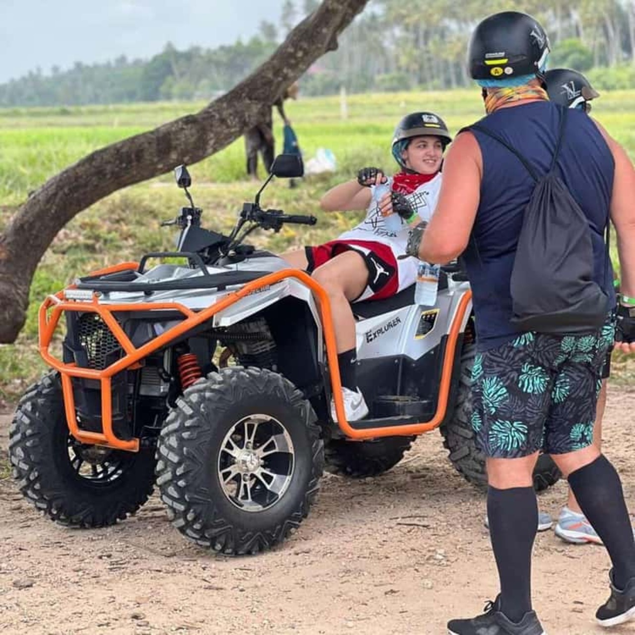 Quad bike ATV tour